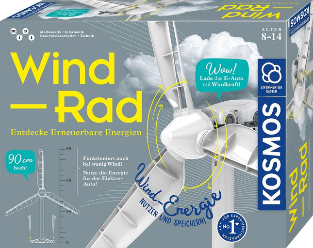 KOSMOS 621353 - WINDRAD-Entdecke Erneuerbare Energien, Experimentierkasten mint