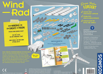 KOSMOS 621353 - WINDRAD-Entdecke Erneuerbare Energien, Experimentierkasten mint