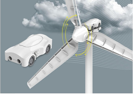 KOSMOS 621353 - WINDRAD-Entdecke Erneuerbare Energien, Experimentierkasten mint