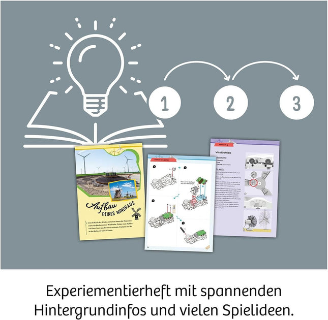 KOSMOS 621353 - WINDRAD-Entdecke Erneuerbare Energien, Experimentierkasten mint