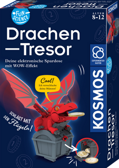 KOSMOS Drachen-Tresor – Elektronische Spardose ab 8 Jahren