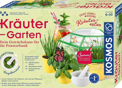 Kräuter-Garten - Das Gewächshaus für die Fensterbank - Experimentierkasten