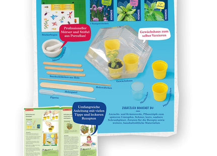 Kräuter-Garten - Das Gewächshaus für die Fensterbank - Experimentierkasten