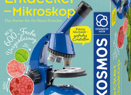 Entdecker-Mikroskop - Starter-Set für Natur-Forscher - Experimentierkasten