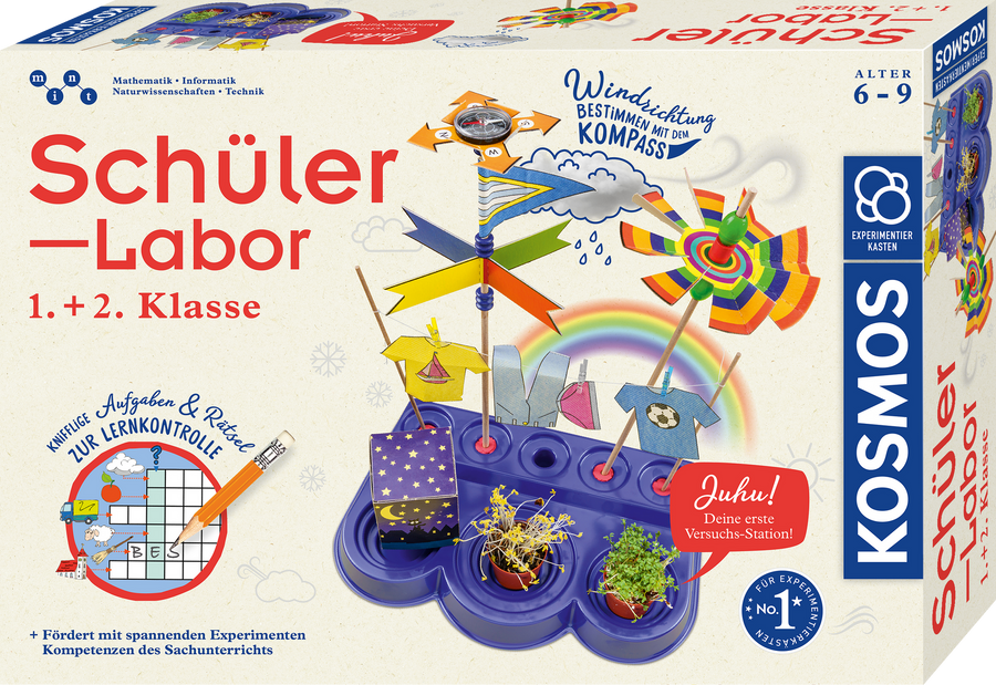 KOSMOS Schülerlabor 1. + 2. Klasse – Experimentierkasten