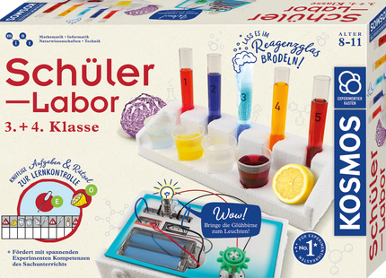 KOSMOS Schülerlabor 3. + 4. Klasse – Experimentierkasten