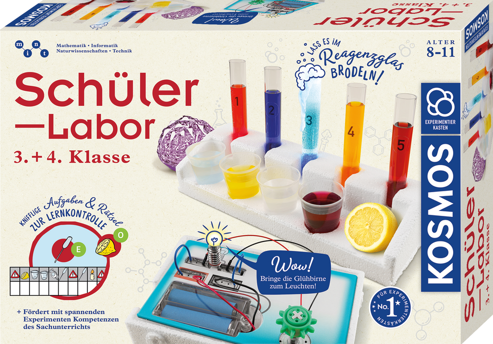 KOSMOS Schülerlabor 3. + 4. Klasse – Experimentierkasten