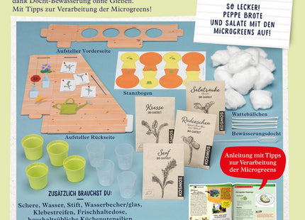 Kosmos 636135 - Microgreen-Garten - Experimentierkasten