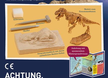 T-Rex 3D (Ausgrabungs-Set mit Werkzeug) - Experimentierkasten