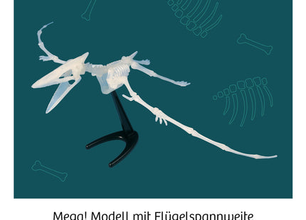 KOSMOS 63616 - Nachtleuchtender Flugsaurier, Dino-Ausgrabungs-Set, Experimentierkasten