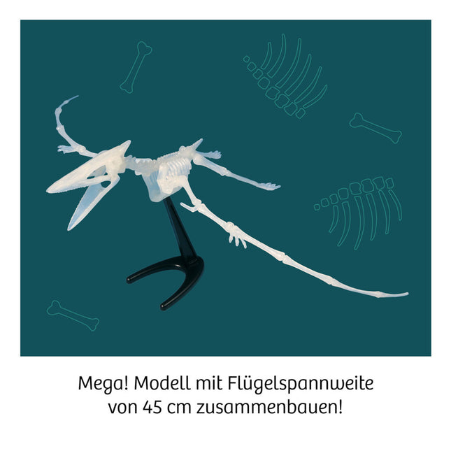 KOSMOS 63616 - Nachtleuchtender Flugsaurier, Dino-Ausgrabungs-Set, Experimentierkasten