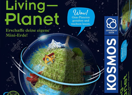 KOSMOS 637255 - Living-Planet, Erschaffe deine eigene Mini-Erde, Experimentierkasten,