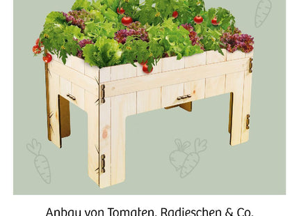 KOSMOS 637262 - Meine erste Farm, Mini-Hochbeet für die Fensterbank, Judith Rakers, MINT-Experimentierkasten