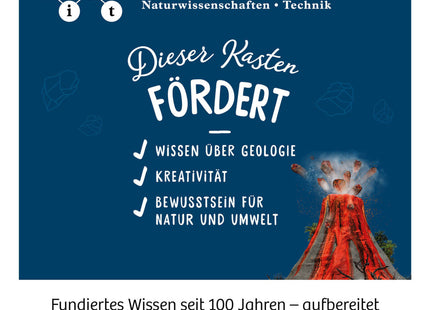 KOSMOS 637286 - Urzeit-Vulkan, Bauen-Anmalen-Ausbrechen, MINT-Experimentierkasten