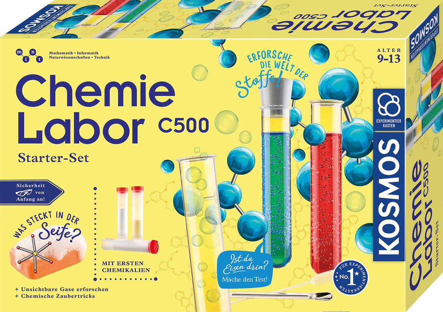 Kosmos 645571 - Chemielabor C 500 X - Experimentierkasten