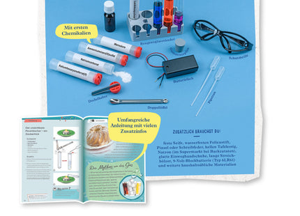 Kosmos 645571 - Chemielabor C 500 X - Experimentierkasten