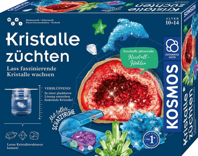 KOSMOS 645601 - Kristalle züchten, Mint-Experimentierkasten