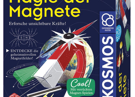 KOSMOS 654146 - Fun Science, Magie der Magnete, Kompass, Experimentierkasten
