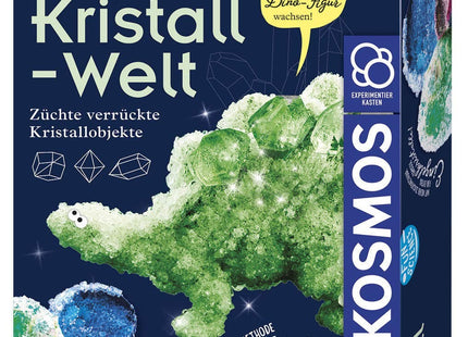 KOSMOS 654153 - Fun Science, Geheimnisvolle Kristallwelt, Kristalle züchten, Experimentierkasten