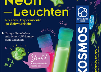 KOSMOS 654191 - Fun Science, Neon-Leuchten, Experimentierkasten