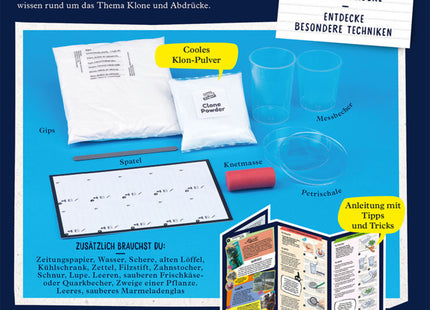 KOSMOS 654221 - Fun Science, 3D-Fingerabdrücke, Experimentierkasten