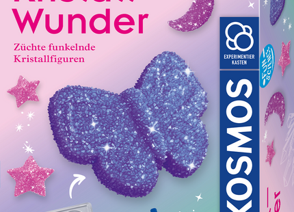 KOSMOS Kristall-Wunder – Experimentierkasten ab 8 Jahren – Experimentierkasten mit Kristallfiguren