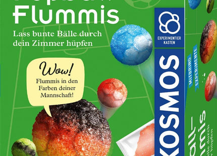 Fußball-Flummis - Lass bunte Bälle durch dein Zimmer hüpfen - Experimentierkasten