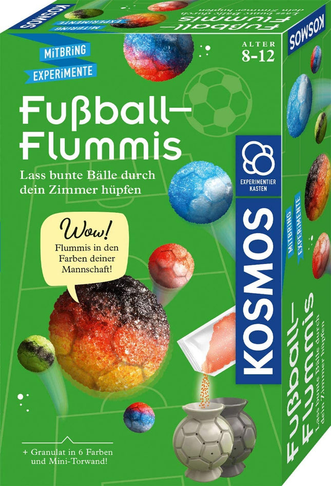 Fußball-Flummis - Lass bunte Bälle durch dein Zimmer hüpfen - Experimentierkasten
