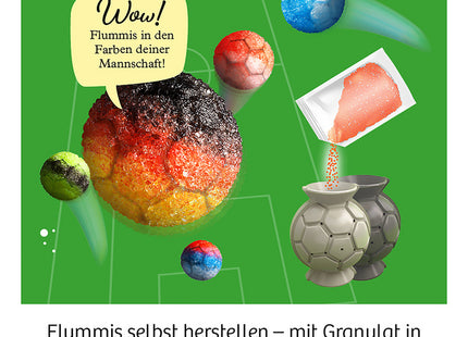 Fußball-Flummis - Lass bunte Bälle durch dein Zimmer hüpfen - Experimentierkasten