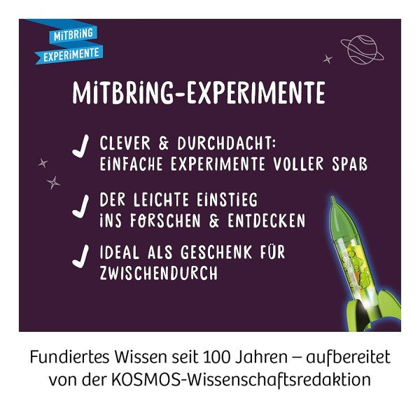 Space Bubbles - Beleuchte deine Blubber-Rakete - Experimentierkasten