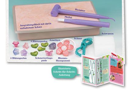 Feen-Schatz (Ausgrabungs-Set mit Werkzeug) - Experimentierkasten