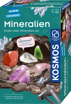 KOSMOS Mineralien – Ausgrabungs-Set ab 7 Jahren