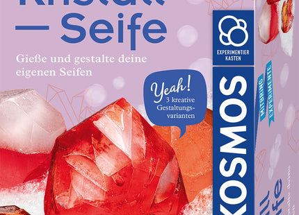 Kristall-Seife - Gieße und gestalte deine eigenen Seifen - Experimentierkasten
