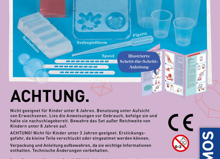 Kristall-Seife - Gieße und gestalte deine eigenen Seifen - Experimentierkasten