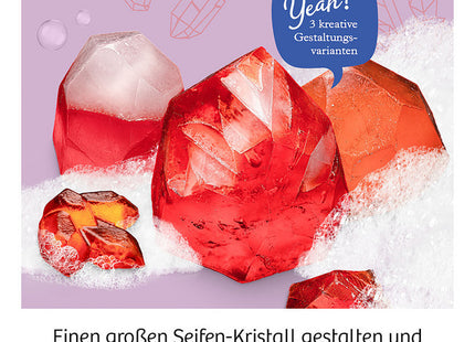 Kristall-Seife - Gieße und gestalte deine eigenen Seifen - Experimentierkasten