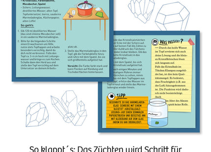 KOSMOS 657956 - Grüne Kristalle selber züchten, Experimentierkasten