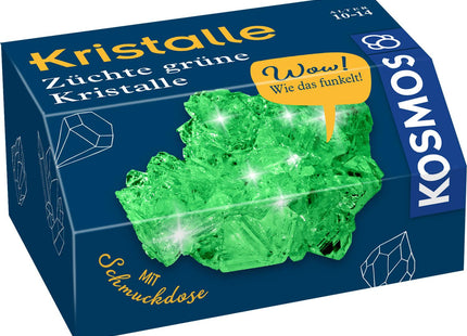KOSMOS 657956 - Grüne Kristalle selber züchten, Experimentierkasten