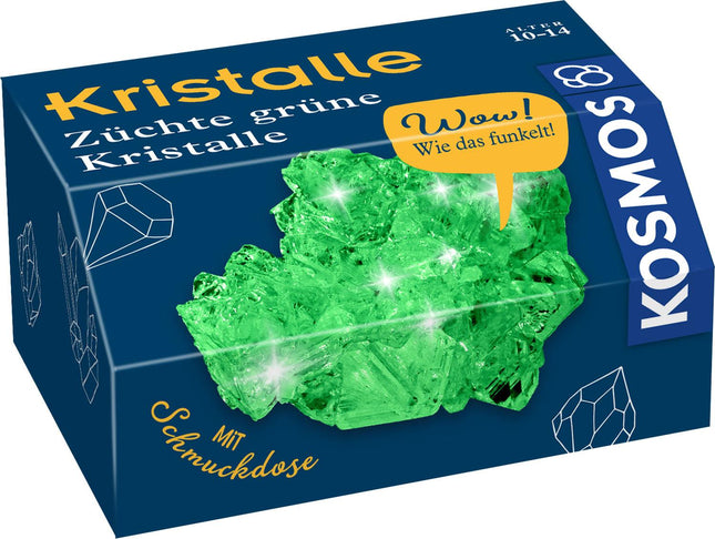 KOSMOS 657956 - Grüne Kristalle selber züchten, Experimentierkasten
