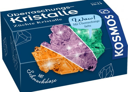 KOSMOS 657963 - Überraschungskristalle selber züchten, Experimentierkasten