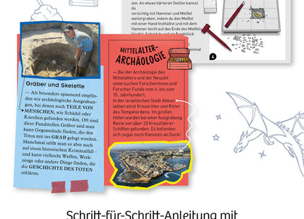 Ritter-Schatz - Grabe funkelnde Münzen und Spielsteine aus (Experimentierkasten)