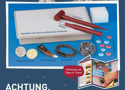 Ritter-Schatz - Grabe funkelnde Münzen und Spielsteine aus (Experimentierkasten)