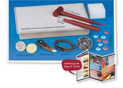 Ritter-Schatz - Grabe funkelnde Münzen und Spielsteine aus (Experimentierkasten)