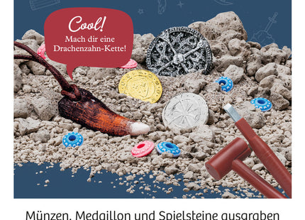 Ritter-Schatz - Grabe funkelnde Münzen und Spielsteine aus (Experimentierkasten)