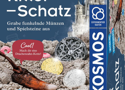 Ritter-Schatz - Grabe funkelnde Münzen und Spielsteine aus (Experimentierkasten)