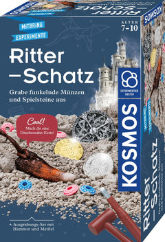 Ritter-Schatz - Grabe funkelnde Münzen und Spielsteine aus (Experimentierkasten)