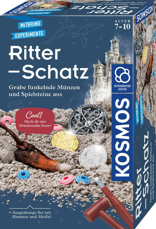 Ritter-Schatz - Grabe funkelnde Münzen und Spielsteine aus (Experimentierkasten)