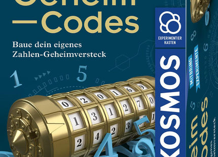 KOSMOS 658076 - Geheim Codes, Zahlen Geheimverstecke, Experimentierkasten