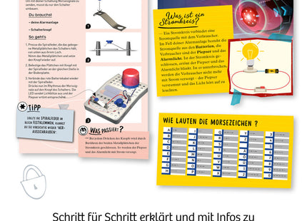Elektro-Alarm - Sichere deine Geheimverstecke - Experimentierkasten