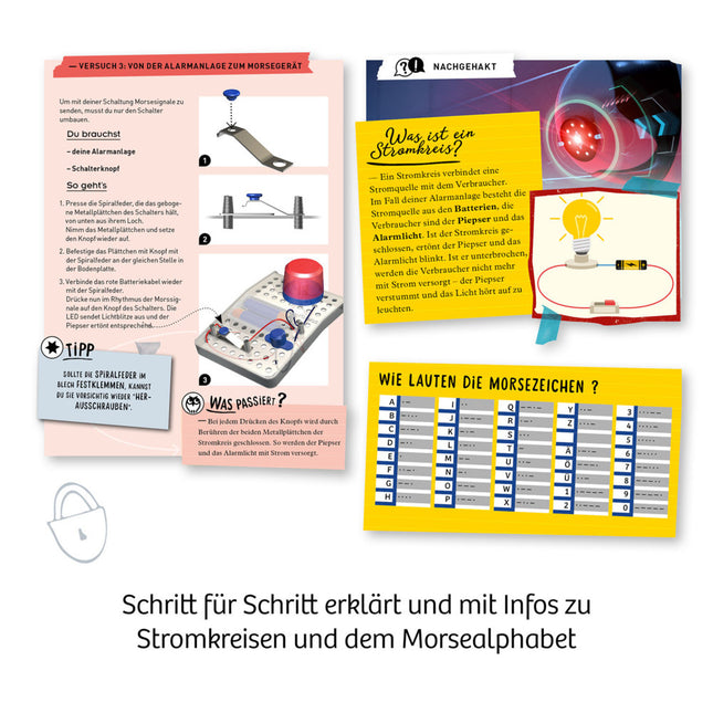 Elektro-Alarm - Sichere deine Geheimverstecke - Experimentierkasten