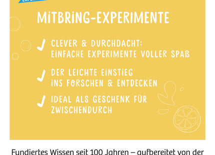 Limo-Uhr - Erzeuge Strom aus deiner Limonade - Experimentierkasten